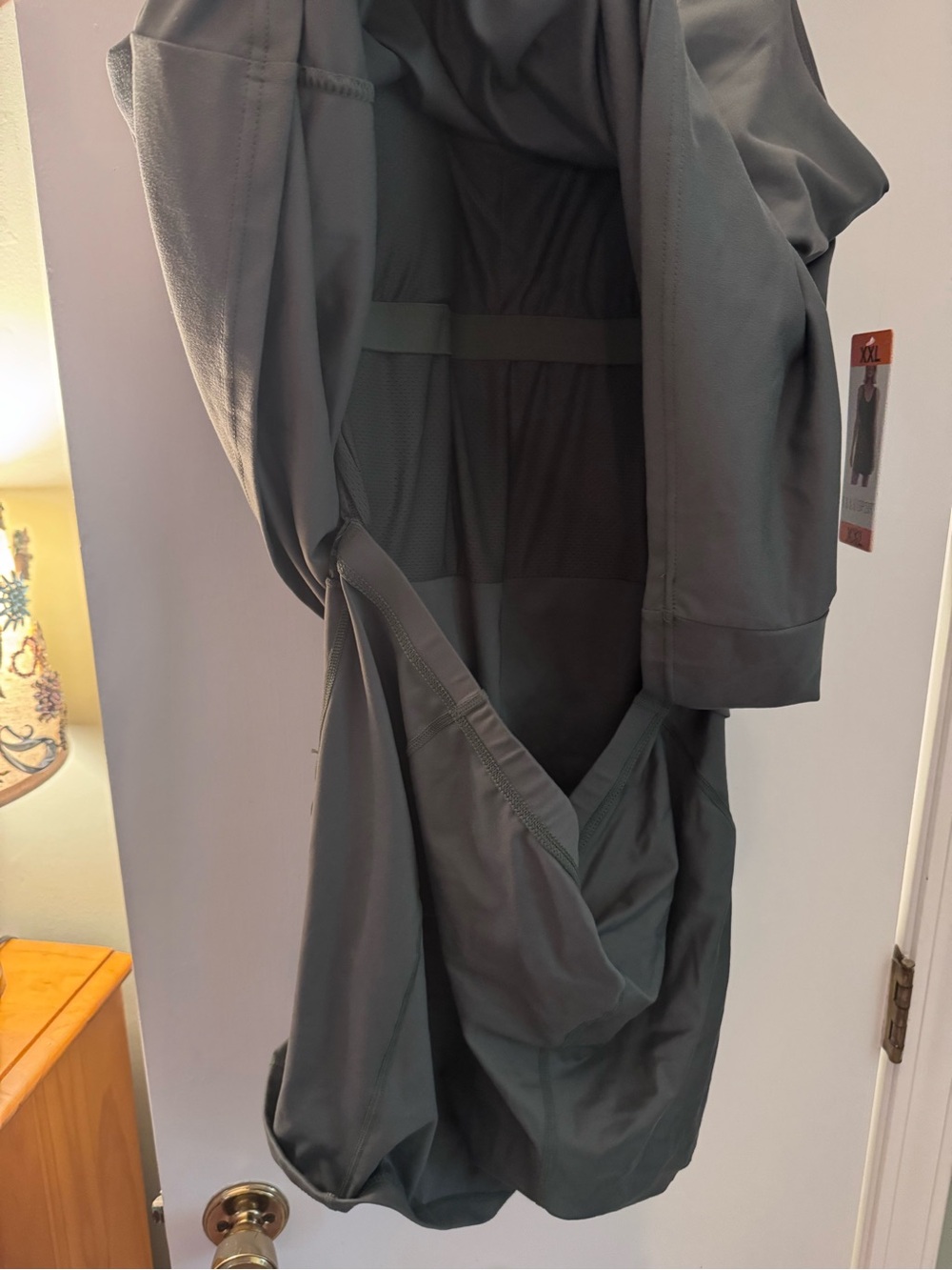 Hunter Green Sleeveless Shift Dress - Picture 5 of 7